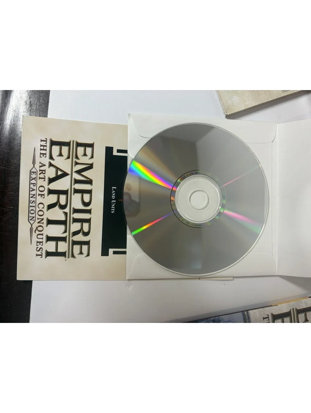 Empire Earth Gold Edition (PC, 2003) The Art Of Conquest Expansion & Guides Maps